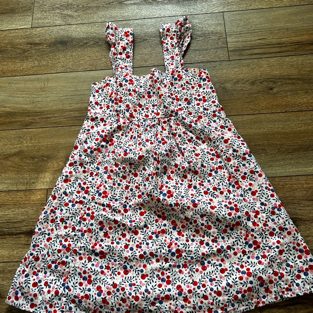 Draper James Red and Blue Floral Dress